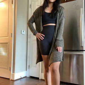 H&M Divided Open Front Cardigan - Green